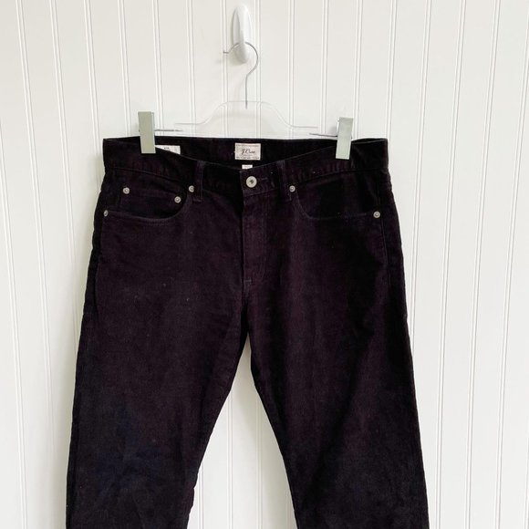 J. Crew 484 Slim-fit Pant In Corduroy Black 32 x 32 - Picture 5 of 7